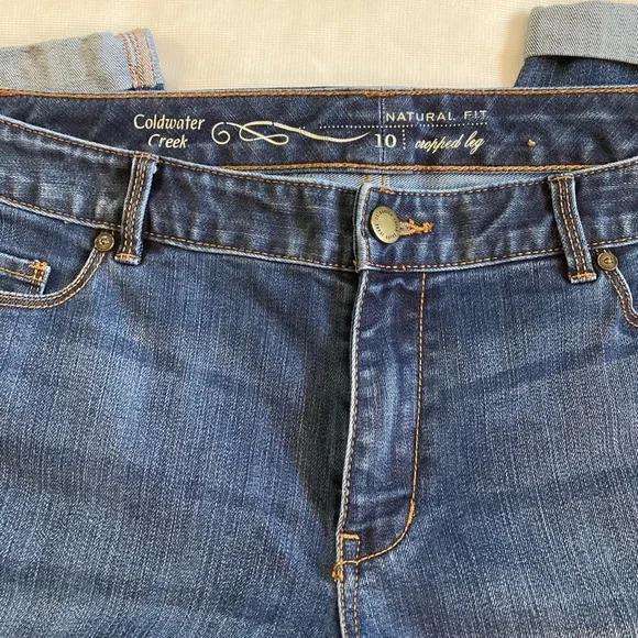 EUC*Coldwater Creek Cropped Jeans - Picture 3 of 6